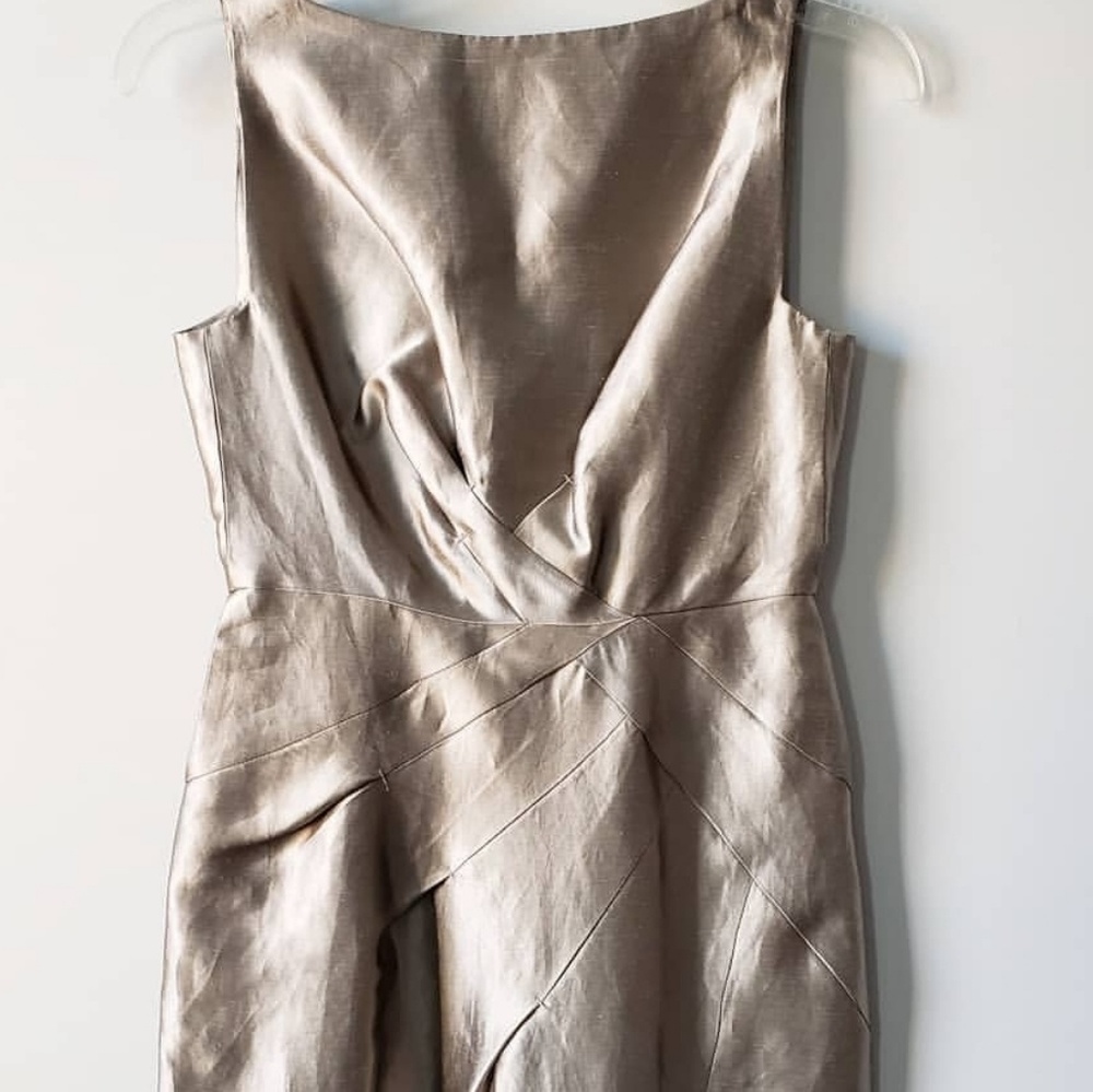 NEW: Banana Republic Monogram Dress - Nude 0